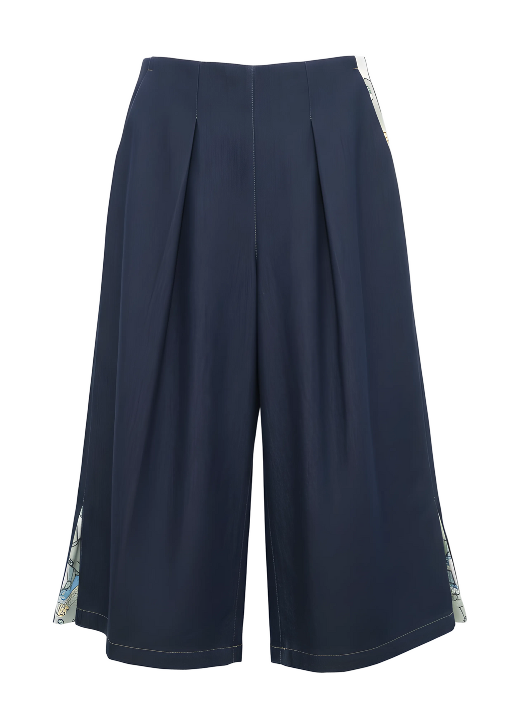 Cropped Flared Trousers