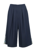 Cropped Flared Trousers