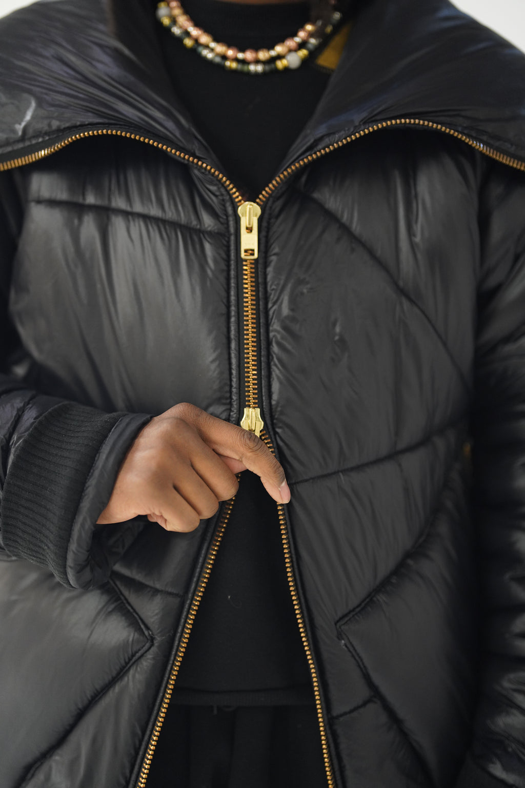 Snooded Puffer Jacket
