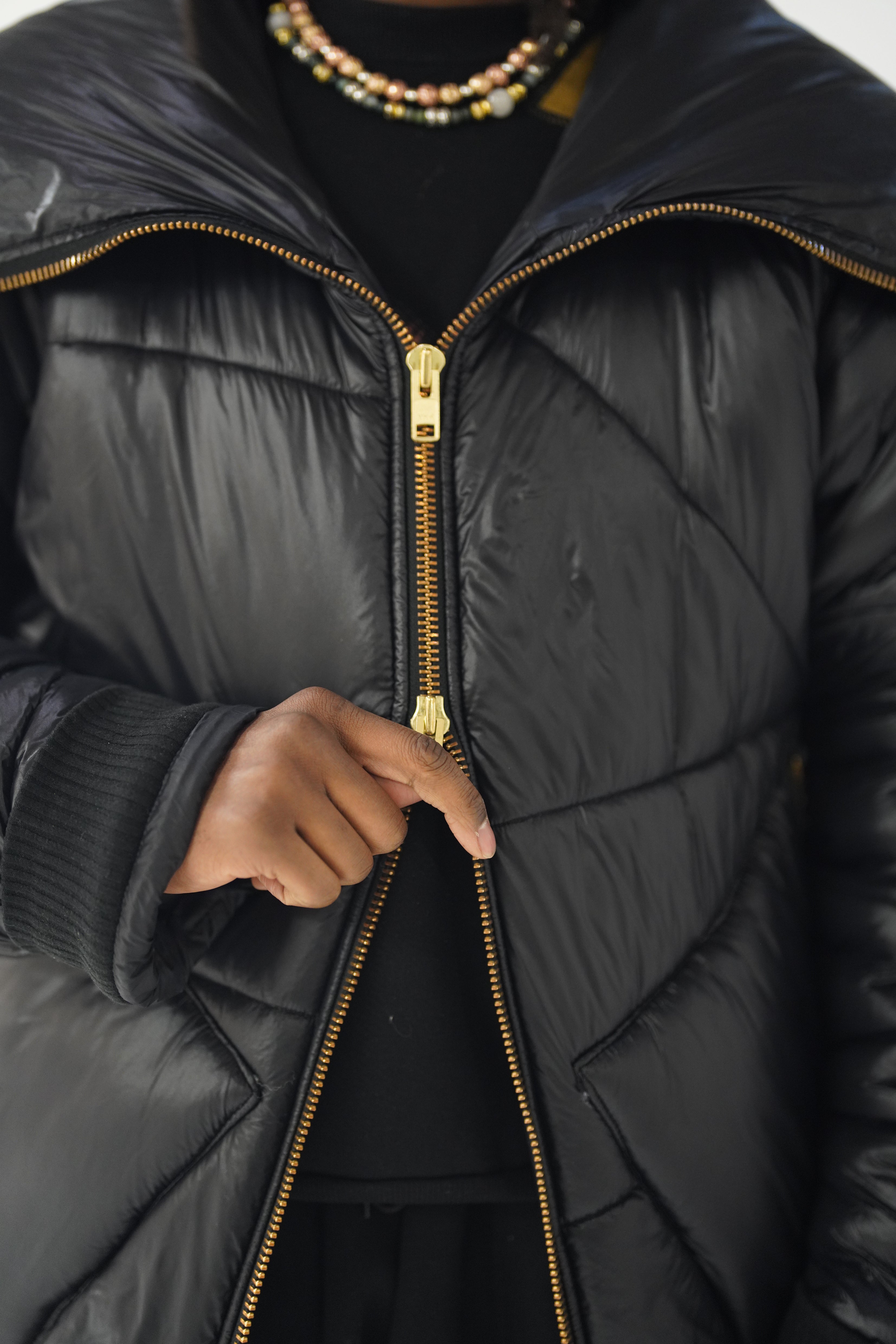 Snooded Puffer Jacket