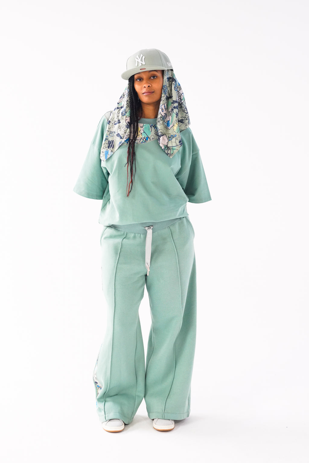 Pin Tuck Joggers
