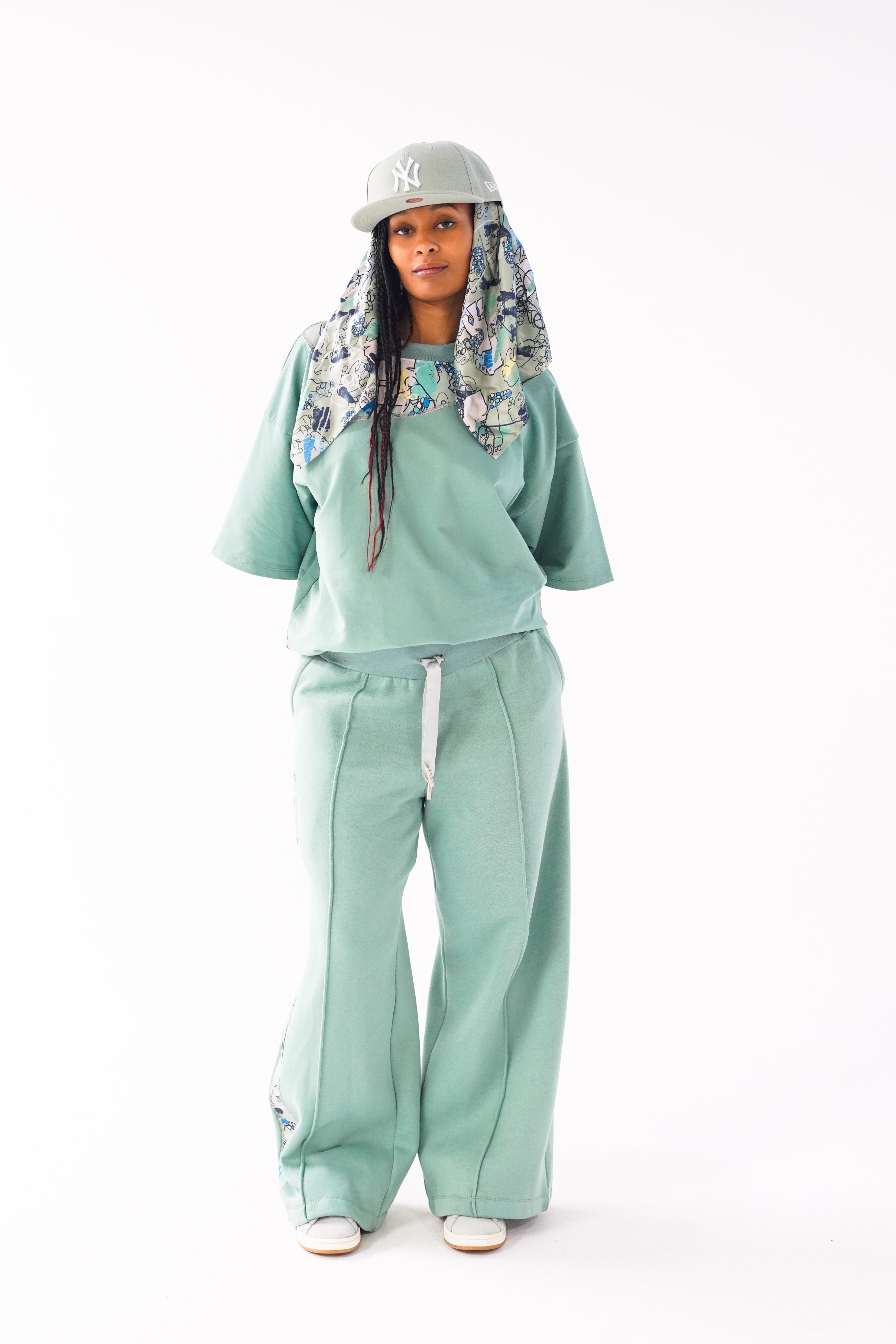 Pin Tuck Joggers