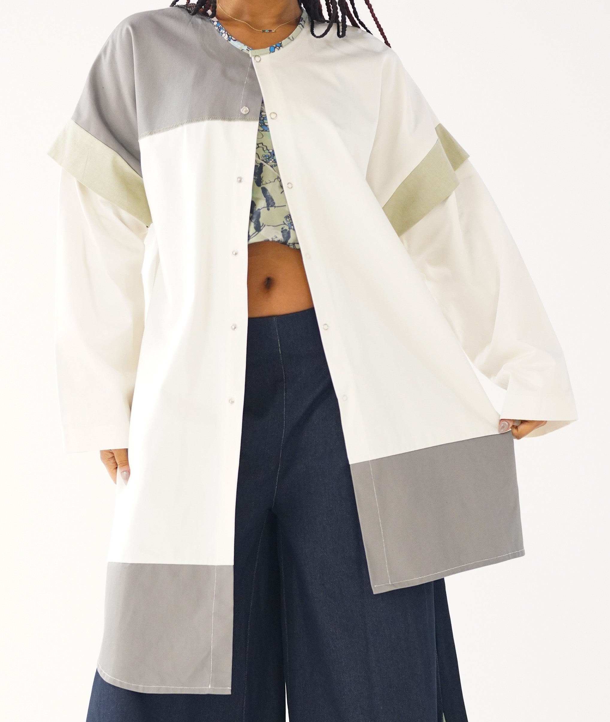 Oversized Asymmetric Shirt