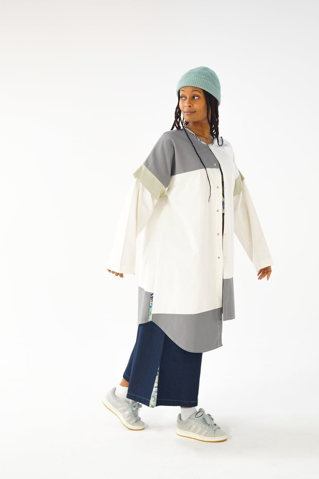 Oversized Asymmetric Shirt