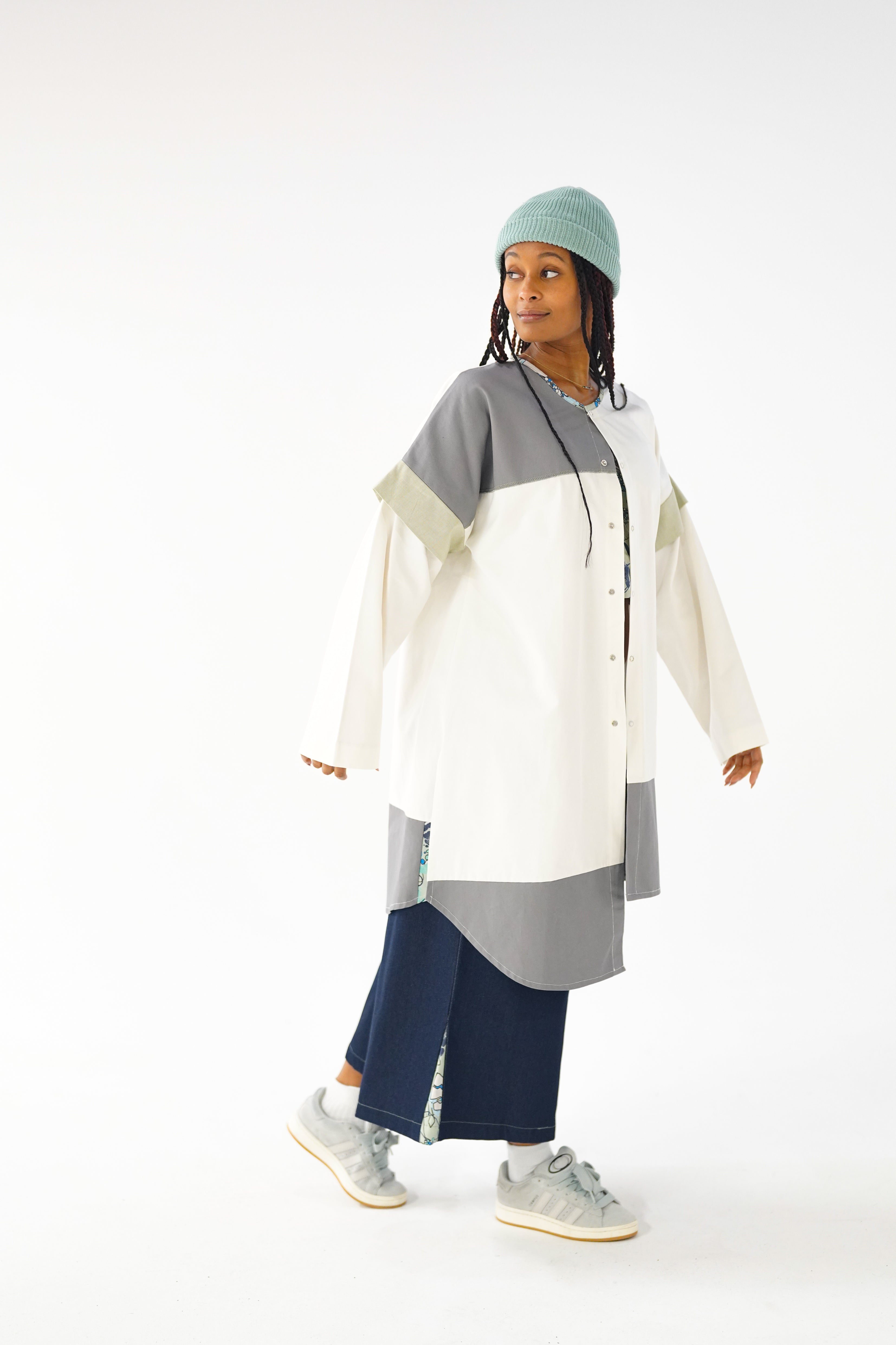 Oversized Asymmetric Shirt
