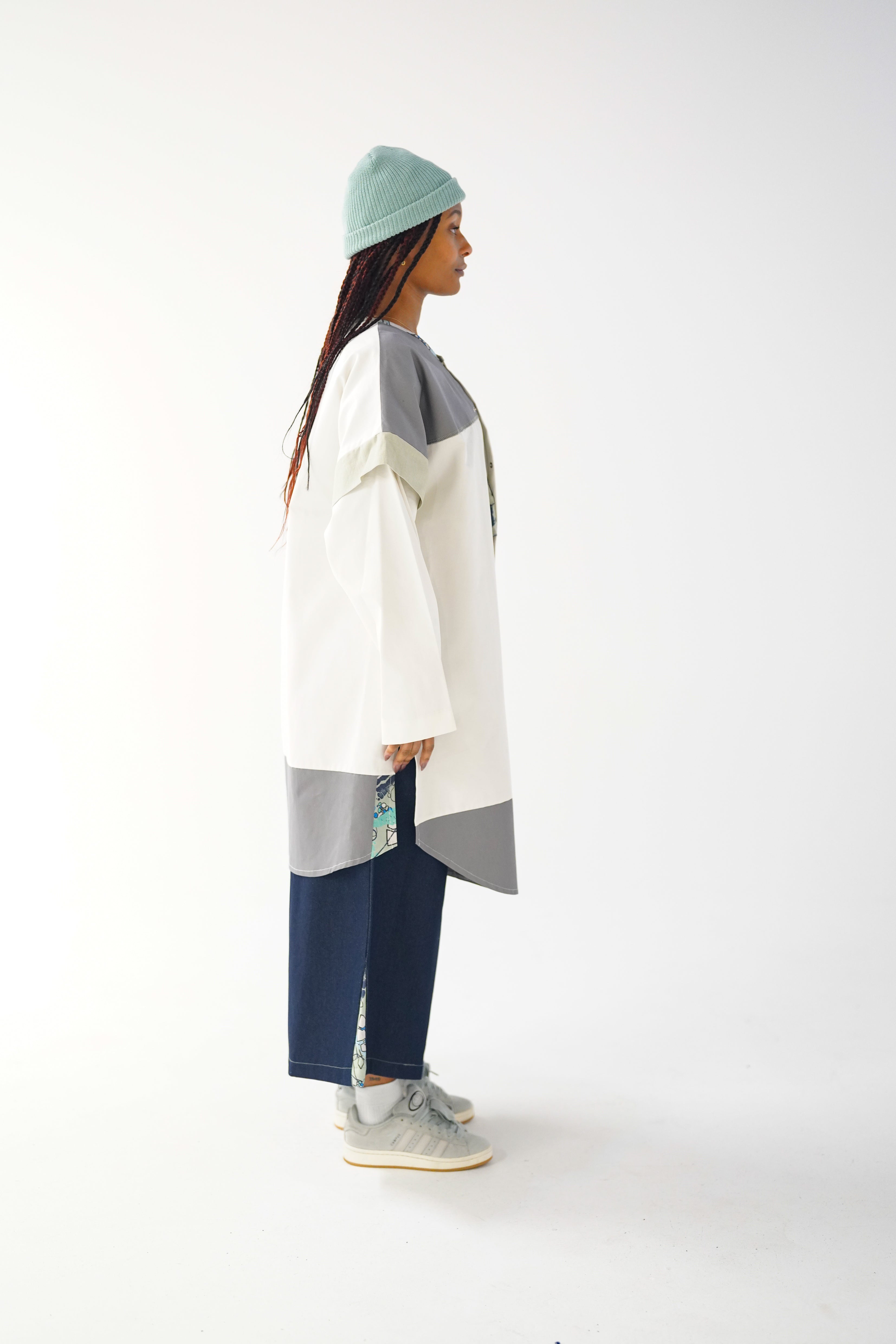 Oversized Asymmetric Shirt