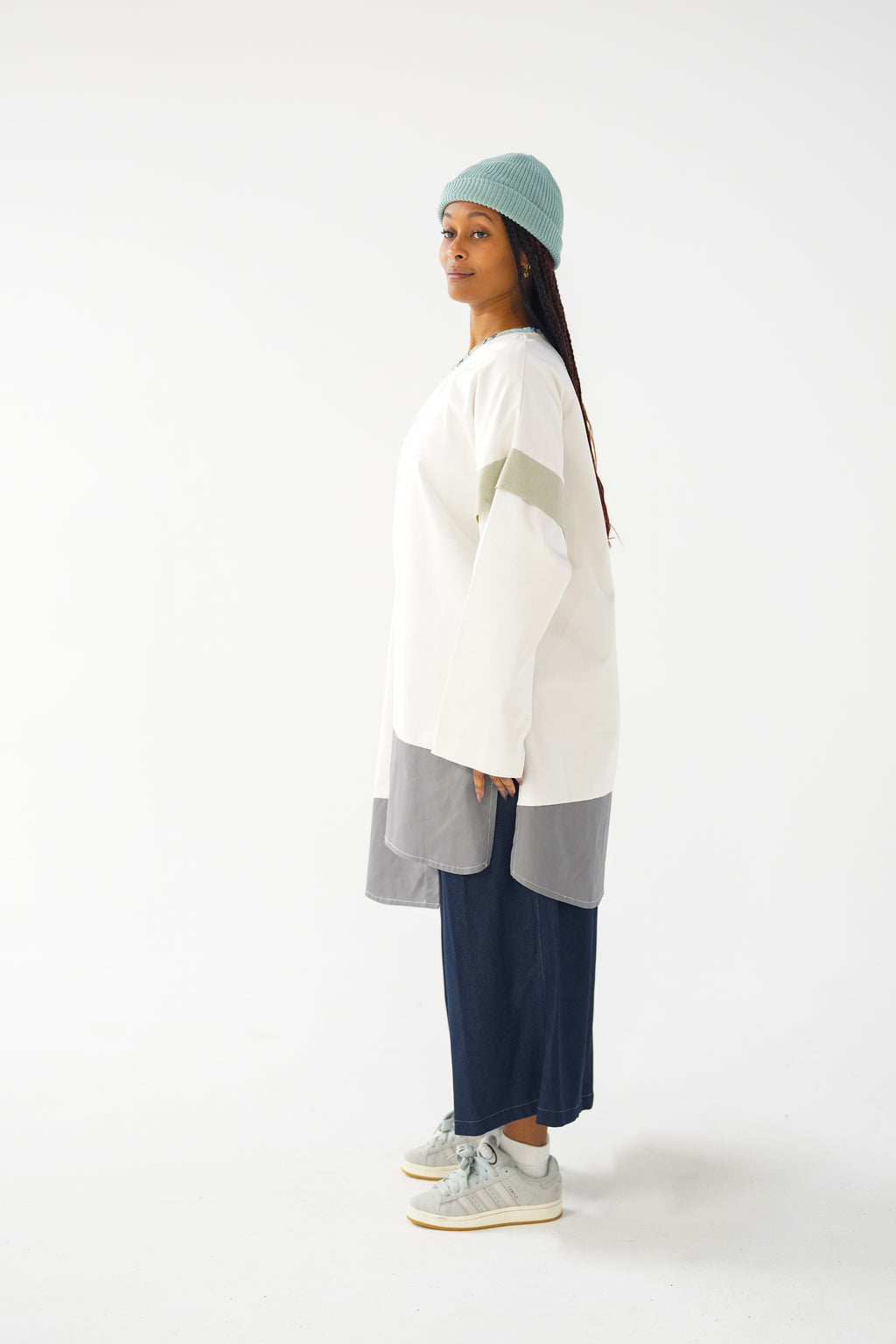 Oversized Asymmetric Shirt