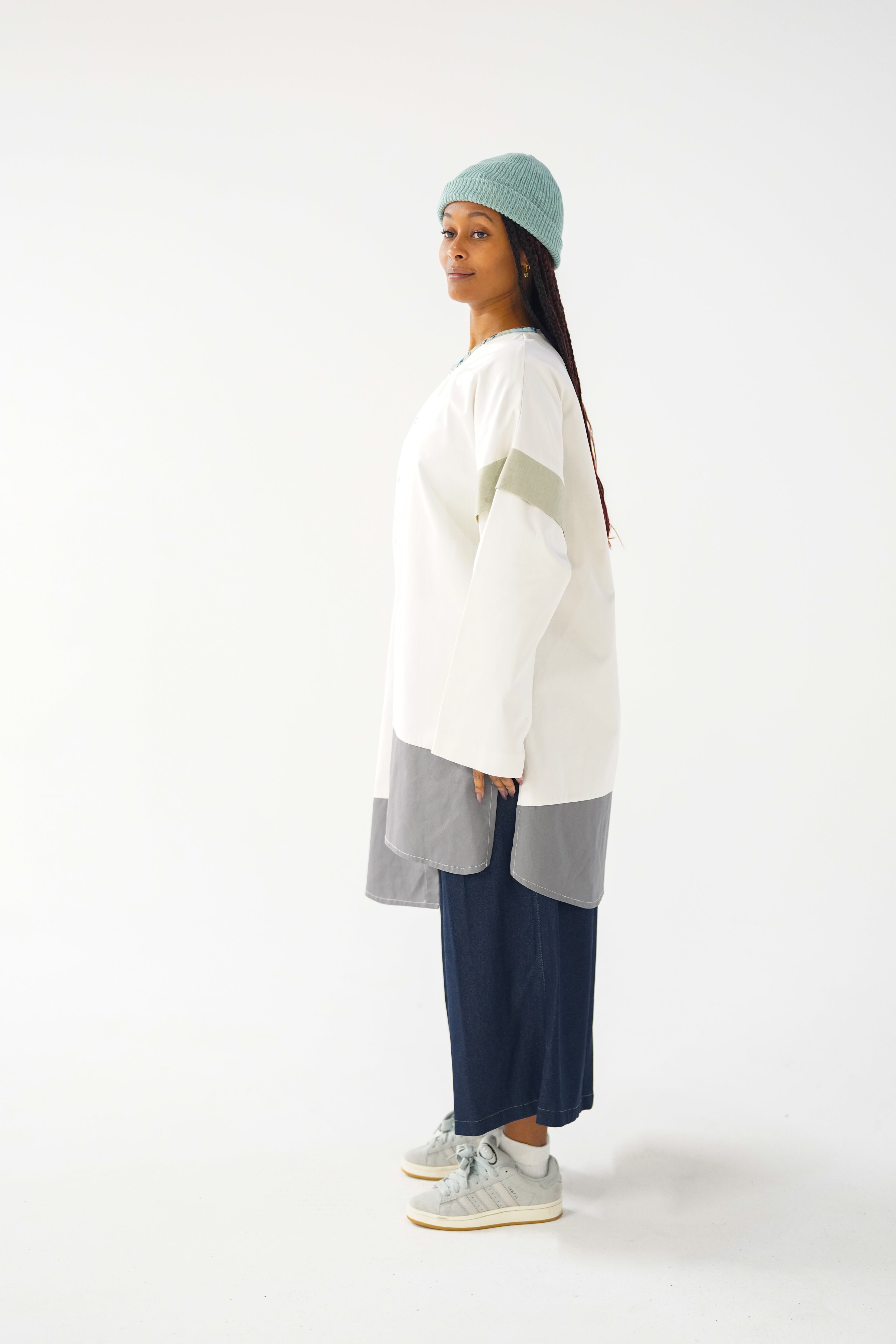 Oversized Asymmetric Shirt