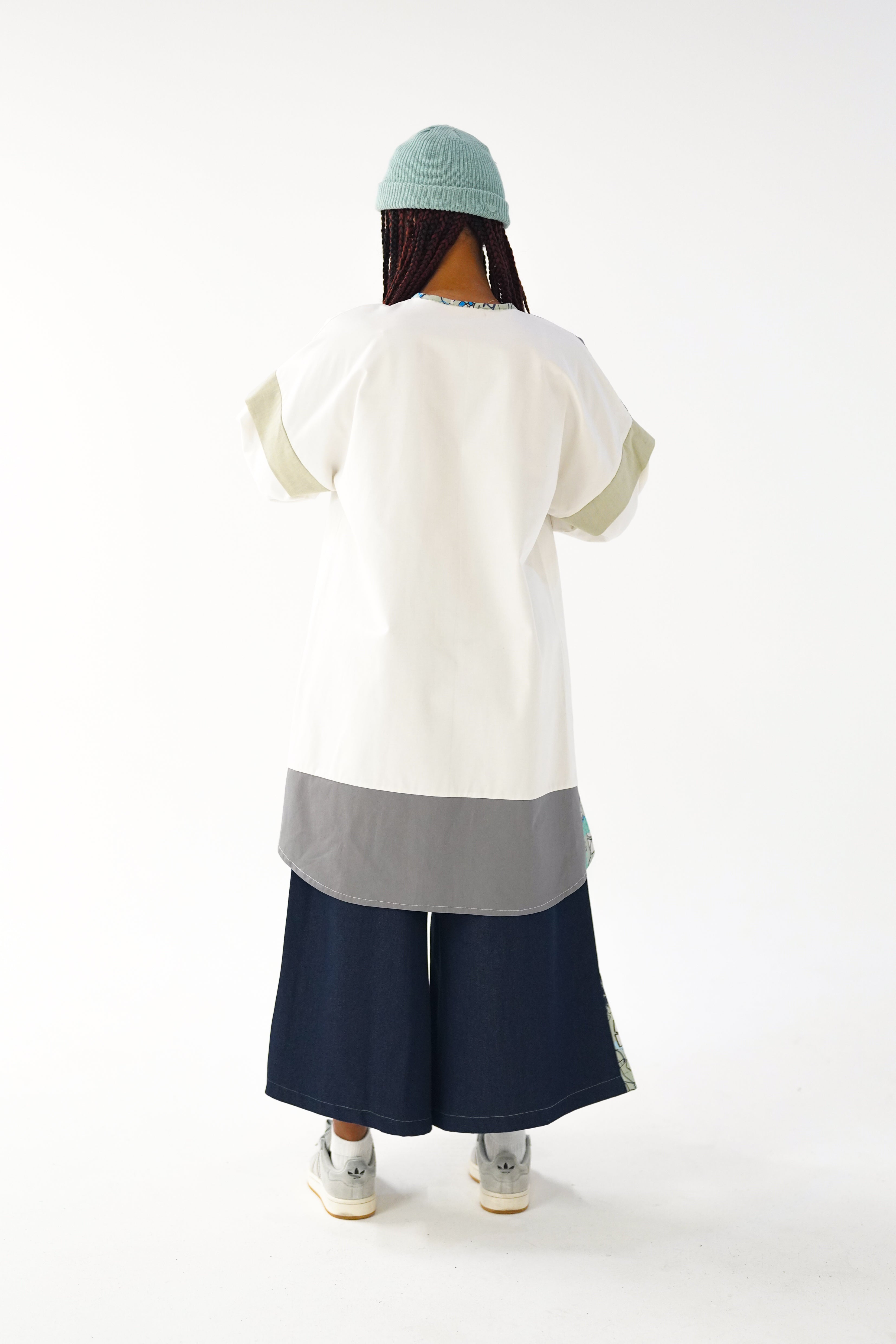Oversized Asymmetric Shirt