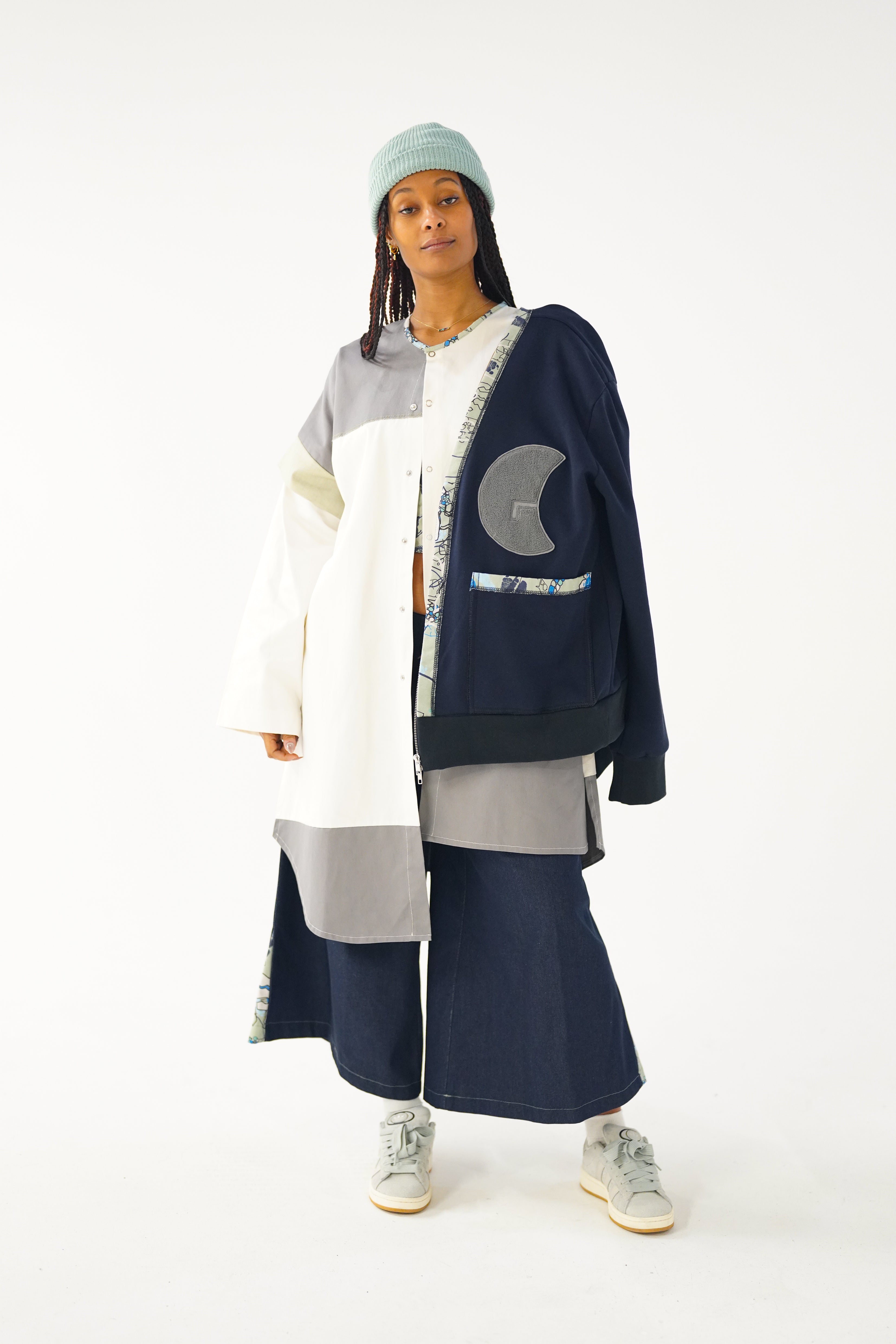 Oversized Asymmetric Shirt