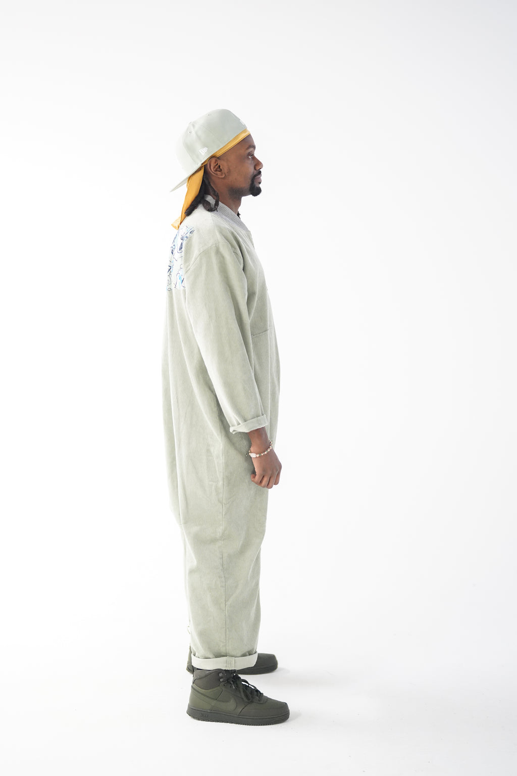 Sage Oversized Boilersuit