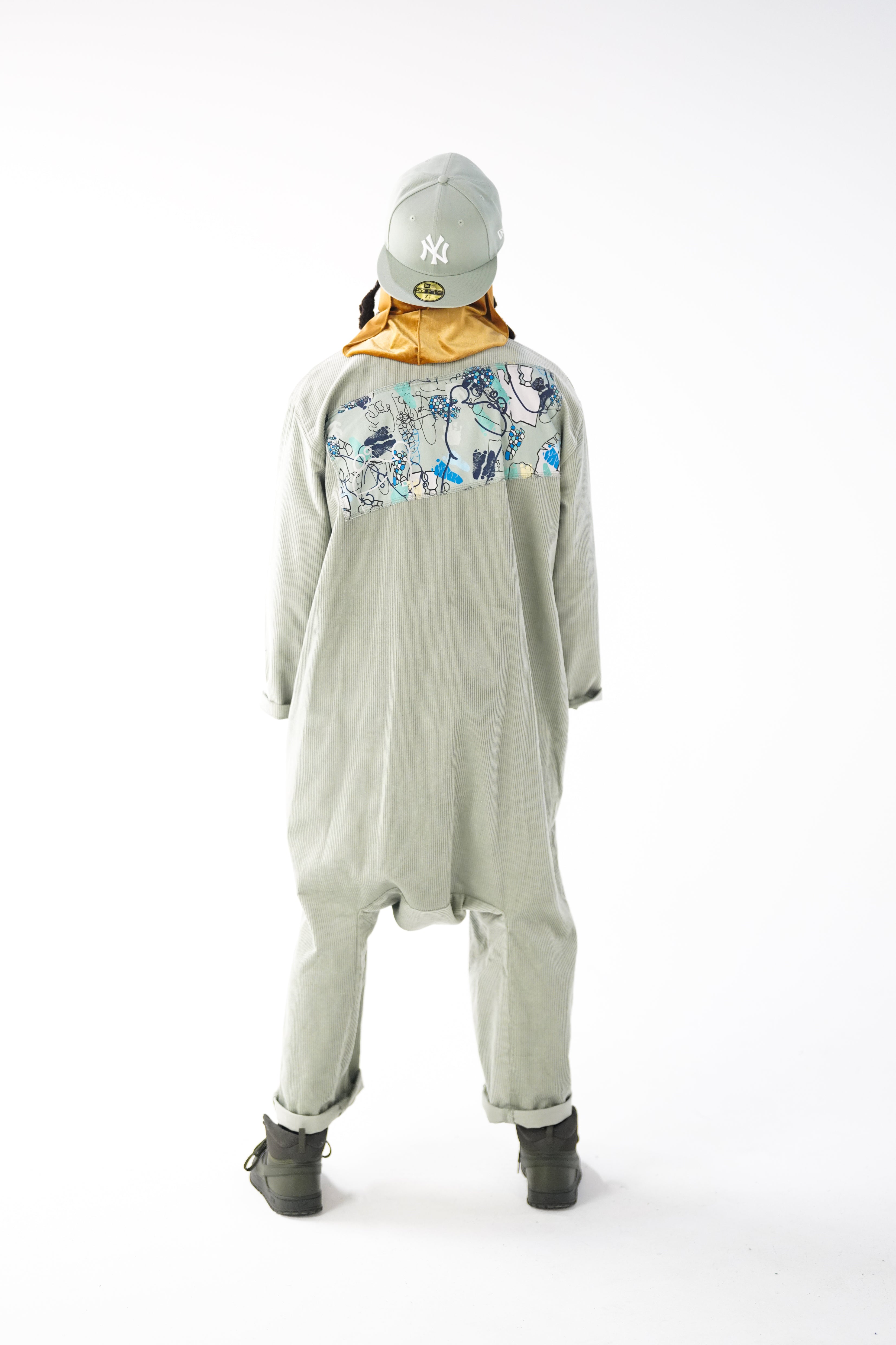 Sage Oversized Boilersuit