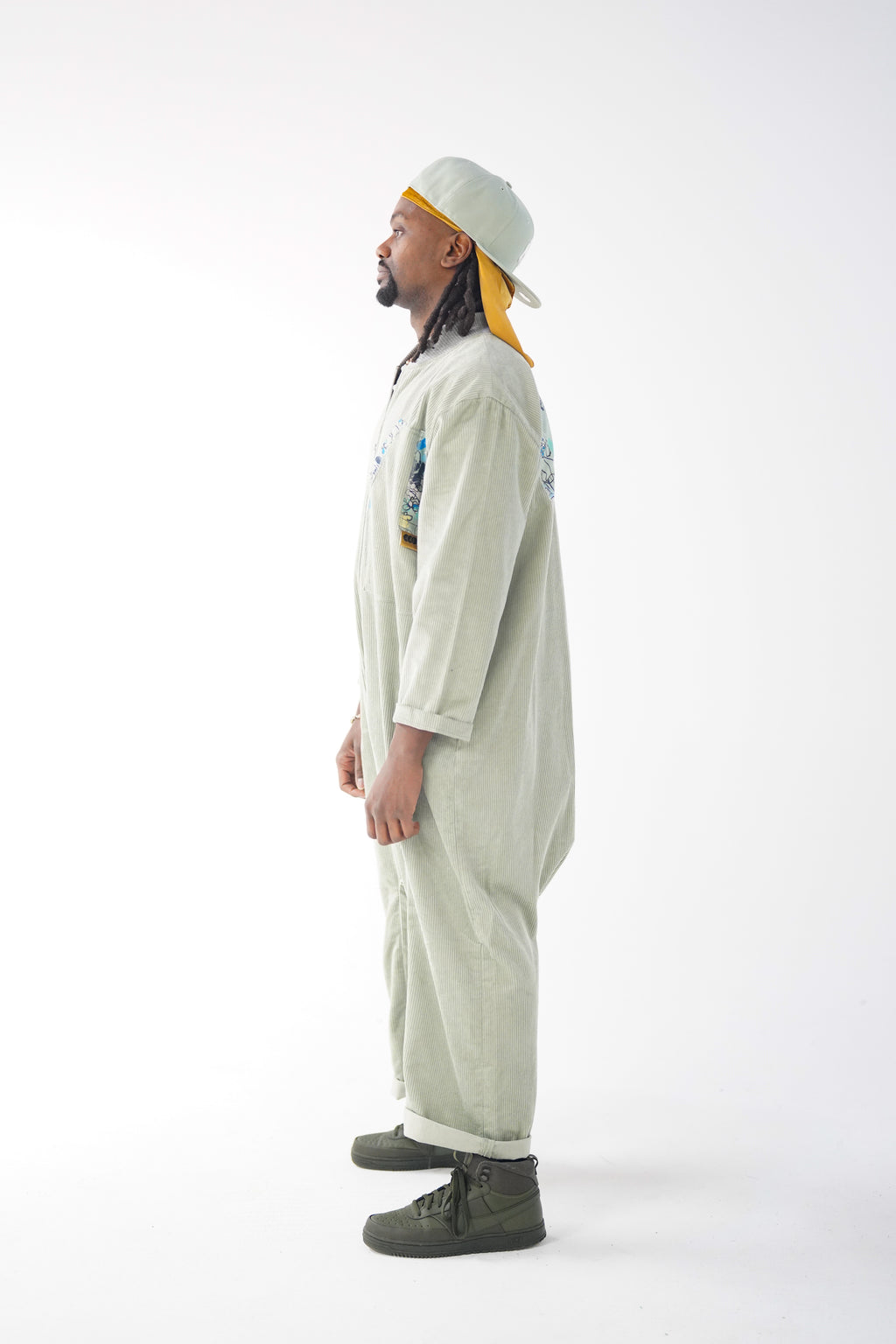 Sage Oversized Boilersuit