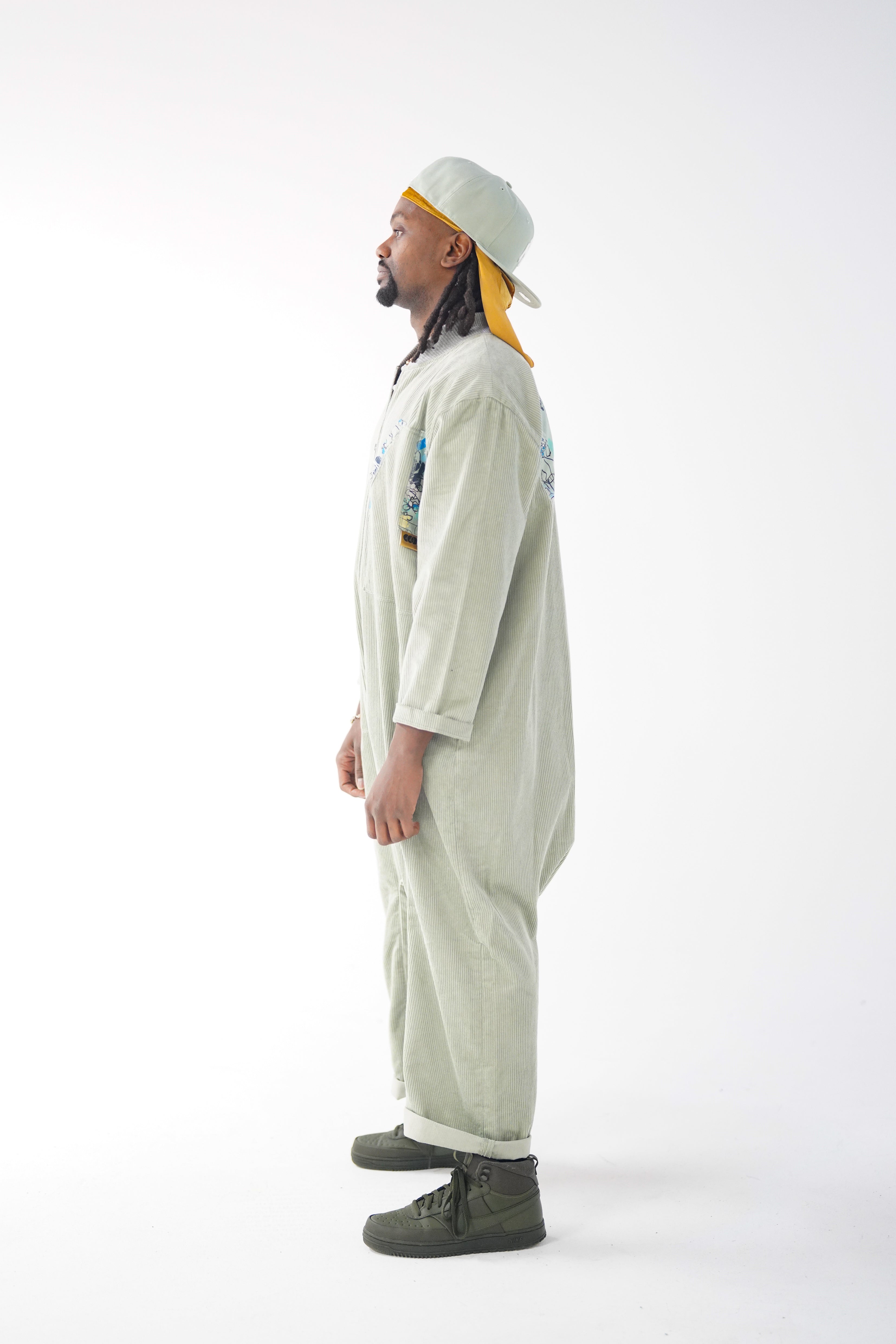 Sage Oversized Boilersuit