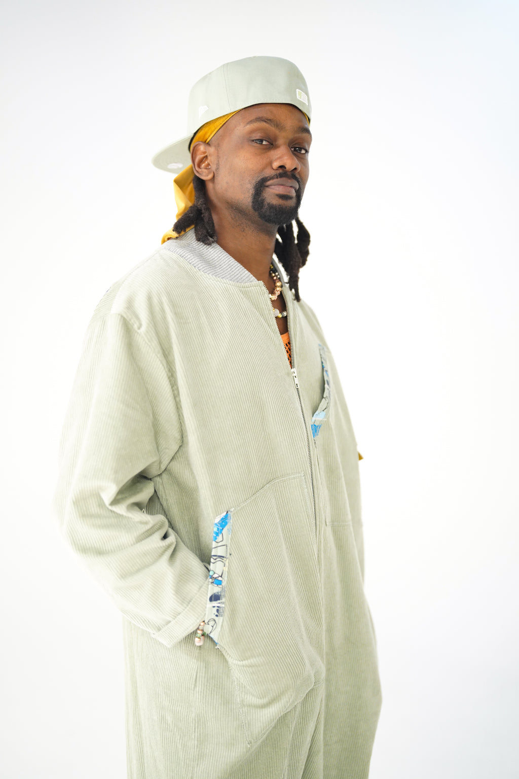 Sage Oversized Boilersuit