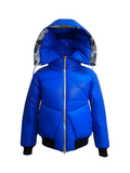 Wu Blue Snooded Puffer