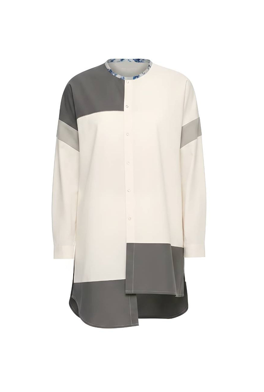 Oversized Asymmetric Shirt
