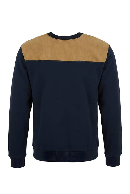 Black & Gold Abstract Print Sweater